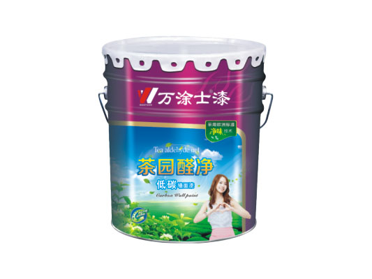 茶园醛净低碳墙面漆